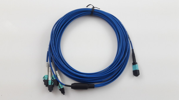 HPE K2Q46A Premier Flex Multiple Fiber Push On to 4x LC Fiber Optic Cables Assembly 5m (16.4ft) long Bendable' Fiber Optic Cable (New Bulk "O" Hour With 90 Days Warranty)