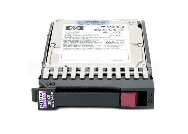 HPE 627114-002 300GB 15000RPM 2.5inch Small Form Factor SAS-6Gbps Hard Drive for EVA P6000 Series and M6625 Disk Enclosures (Refurbished - Grade A with 30 Days Warranty)