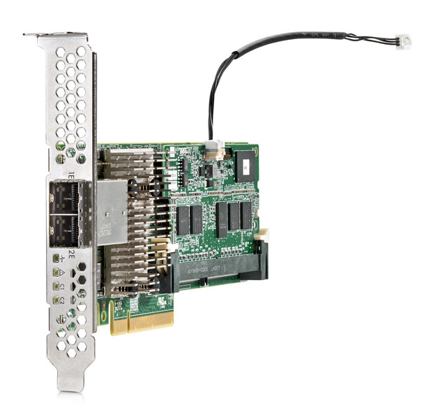 HPE 749798-001 Smart Array P441/4GB FBWC 12Gbps Dual Ports PCIe 3.0 x8 External SAS Storage (RAID) Controller for ProLiant Gen9 Servers & MSA 2040 SAN Storage (Brand New with 3 Years Warranty)