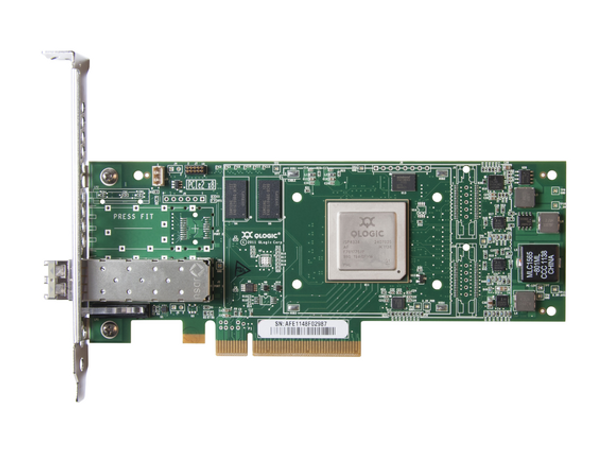 HPE StoreFabric 699764-001 SN1000Q 16Gbps Single Port Low Profile PCI Express Fibre Channel Host Bus Adapter (Refurbished with 30 Days Warranty)