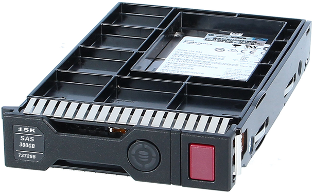 HPE 759202-001-SCC 300GB 15000RPM 3.5inch LFF SAS-12Gbps Smart Carrier Converter Enterprise Hard Drive for ProLiant Gen8 Gen9 Servers (Refurbished - Grade A with 30 Days Warranty)
