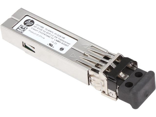 HPE JD118B X120 1Gbps SFP LC 1000Base-SX Plug-in Module 850nm Wave length Wired Gigabit Ethernet Transceiver Module (New Bulk Pack with 1 Year Warranty)