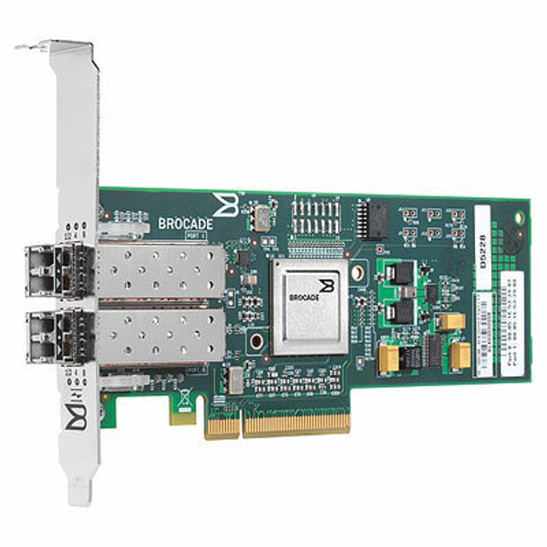 HPE 571521-001 82B 8GB Dual Port PCI-Express Fiber Channel Host Bus Adapter for ProLiant Servers (Refurbished - Grade A with 30 Days Warranty)