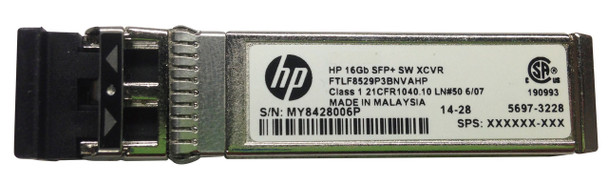 HPE J9054-61301 X111 100 Mbps SFP+ LC 100Base-FX Plug-in Module Full Duplex Wired Fast Ethernet Transceiver Module (New Bulk Pack with 90 Days Warranty)