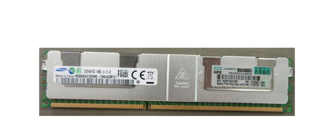 HPE 708643-B21 32GB (1x32GB) Quad Rank x4 1866MHz 240-Pin PC3-14900L DDR3-1866 CL13 ECC LRDIMM SDRAM Load Reduced Memory Kit for ProLiant Gen8 Servers (Refurbished - Grade A with 30 Days Warranty)