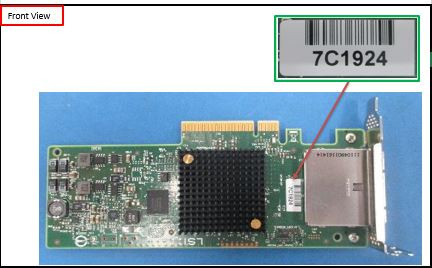 HPE H221 738191-001 SAS-6G PCI Express 3.0 x8 HBA for G8