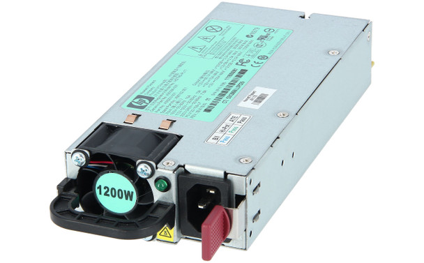 HPE HSTNS-PL11 1200 Watt Common Slot Platinum Plus High Efficiency Silver Hot-Swap Power Supply for ProLiant Gen6 Gen7 Servers (New Bulk Pack with 90 Days Warranty)