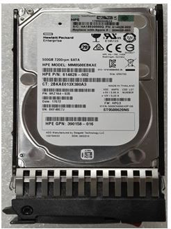 HPE MM0500EBKAE 500GB 7200RPM 2.5inch SFF SATA-3Gbps Midline Hard Drive for ProLiant Gen4 to Gen7 Servers (Refurbished - Grade A with 30 Days Warranty)