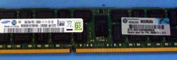 HPE 695793-B21 8GB (1x8GB) Dual Rank x4 1600MHz 240-Pin PC3-12800R DDR3-1600 CL11 (CAS-11-11-11) ECC Registered DIMM SDRAM Memory Kit for ProLiant Gen8 Servers (Refurbished - Grade A with 30 Days Warranty)