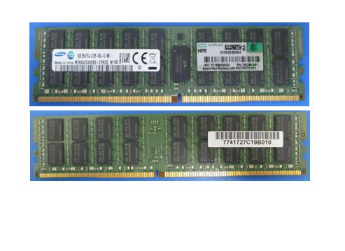HPE 752369-081 16GB DDR4 2133MHz ECC Reg RDIMM SDRAM G9 Memory