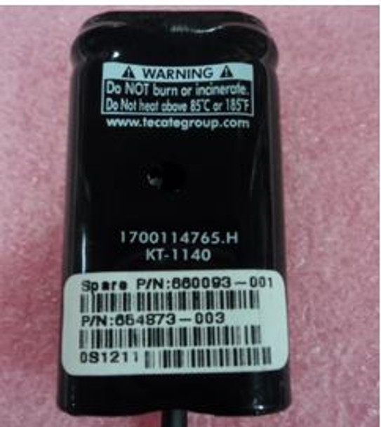 HPE 654873-003 Battery Capacitor Pack with 914mm (36 inch) Cable for ProLiant Gen8 Servers with Smart Array P222/P420/P421/P430/B320i (New Sealed Spare with 1 Year Warranty)