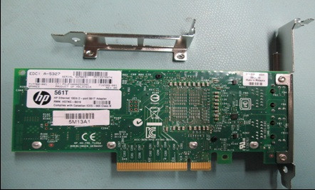 HP Ethernet 10GB 2-Port 561T Adapter – 716591-B21, 717708-001, PCIe, RJ-45