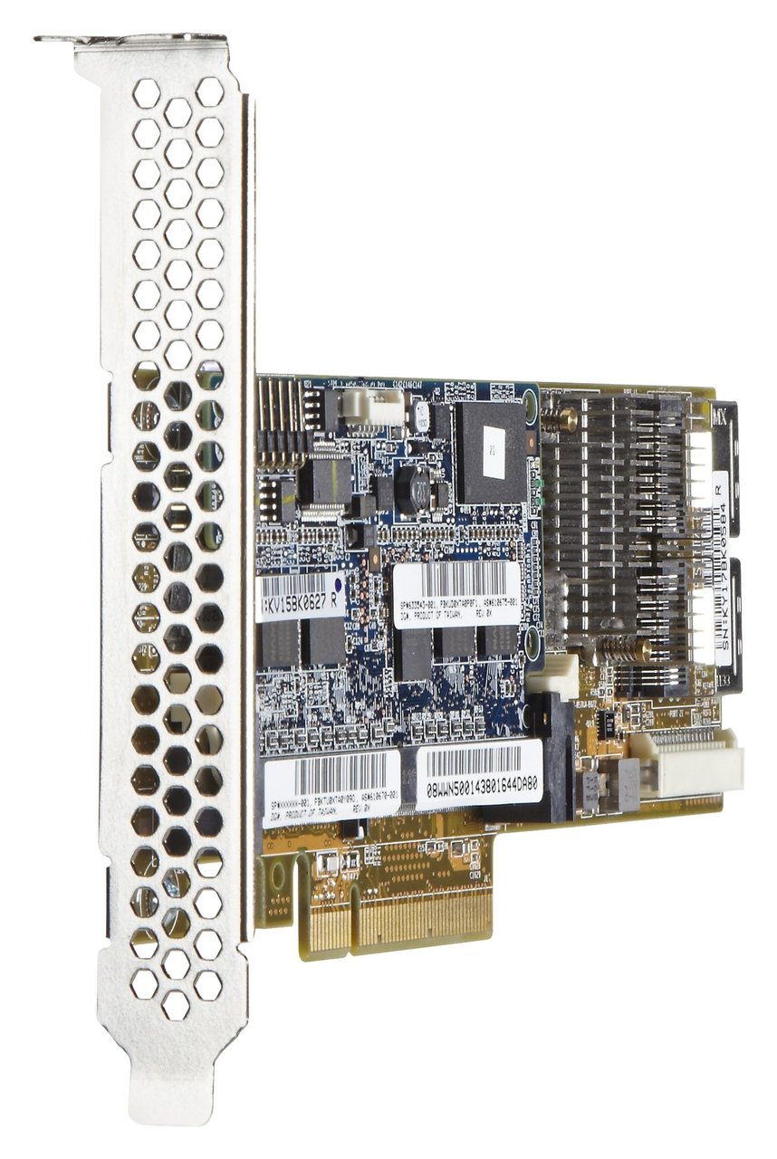 セキュリティ RR HPE 633537-001 P222 512MB PCIe 3.0 x8 FBWC RAID Storage