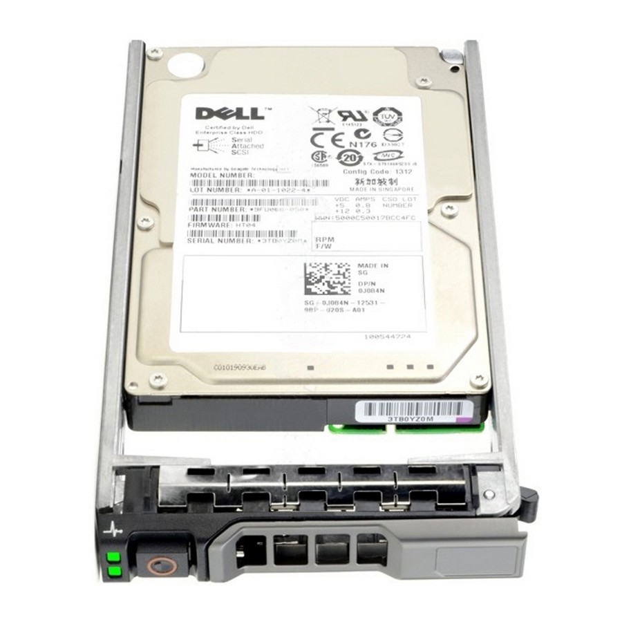 Dell H8DVC 300GB 15kRPM 2.5in SAS-6G HDD for PowerEdge, Wholesale