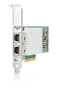 HPE FlexFabric 700759-B21 Dual Port 10Gbps Ethernet PCI Express 2.0 x8 533FLR-T Network Adapter for ProLiant Gen9 Gen10 and Apollo Gen10 Servers (New Bulk Pack with 90 Days Warranty)