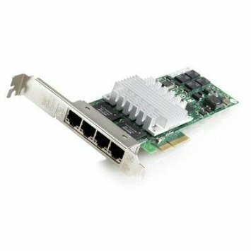 ネットワークアダプターカード／4ポート 1G SFP（全二) 光ファイバー ネットワークカード PCIex2 4ポートSFP 1Gbps（直送品） - アスクル