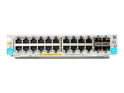 HPE Aruba J9990-61001 5400R 20-Port 1000Base-T PoE+ Expansion
