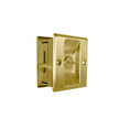 Cal-Royal Privacy Sliding Door Lock Function, Bright Polished Brass