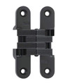 Soss Model 212 Invisible Hinge For 1-1/8" To 1-3/8" Thick Wood Or Metal Applications, Matte Black