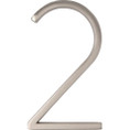 Hillman House Number-2 Distinctions 5" Floating Mount -, Nickel