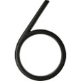 Hillman House Number-6 Distinctions 5" Floating Mount -, Black