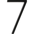 Hillman House Number-7 Distinctions 5" Floating Mount -, Black