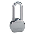 Master Lock Pro Series Solid Steel Padlock, 5-Pin, Keyed Different, Body Width: 2-1/2" (64mm), Shackle Length: 2" (51mm), Shackle Width: 7/8" (22mm), Shackle Diameter: 7/16" (11mm)
