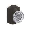 Schlage Residential Fc21 Custom Combined Passage-Privacy Knob Set And, Alexandria, Camelot Decorative Trim, Aged Bronze