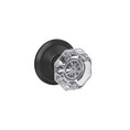 Schlage Residential Fc21 Custom Combined Passage-Privacy Knob Set And, Alexandria, Alden Decorative Trim, Matte Black