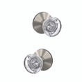 Schlage Residential Fc21 Custom Combined Passage-Privacy Knob Set And, Hobson, Kinsler Decorative Trim, Satin Nickel