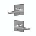 Schlage Residential Fc21 Custom Combined Passage-Privacy Knob Set And, Eller Lever, Collins Decorative Trim, Bright Polished Chrome