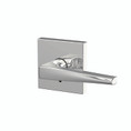 Schlage Residential Fc21 Custom Combined Passage-Privacy Knob Set And, Eller Lever, Collins Decorative Trim, Bright Polished Chrome