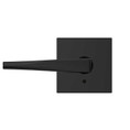 Schlage Residential Fc21 Custom Combined Passage-Privacy Knob Set And, Eller Lever, Collins Decorative Trim, Matte Black
