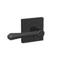 Schlage Residential Fc21 Custom Combined Passage-Privacy Knob Set And, Dempsey Lever, Collins Decorative Trim, Matte Black