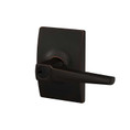 Schlage Residential F51A Eller Keyed Entry Lever Lock With Century Trim Function, Decorative, Aged Bronze
