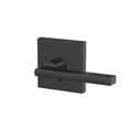 Schlage Residential Fc172 Custom Non-Turning Lever Set Double Dummy (Pair), Latitude, Collins Decorative Trim, Matte Black