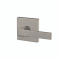 Schlage Residential Fc172 Custom Non-Turning Lever Set Double Dummy (Pair), Northbrook, Collins Decorative Trim, Satin Nickel