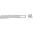 National Hardware Swivel Staple Safety Hasp 6" Steel W/ Alum Pin, Catalog #V32, Zinc Plated