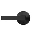 Schlage Residential Fc21 Custom Combined Passage-Privacy Lever Set And, Northbrook, Kinsler Decorative Trim, Matte Black