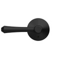 Schlage Residential Fc21 Custom Combined Passage-Privacy Knob Set And, Dempsey Lever, Kinsler Decorative Trim, Matte Black