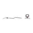 National Hardware Safety Hasp, 4-1/2", Steel, Visual Pack, Catalog #V39, Satin Stainless