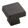 Amerock Blackrock Cabinet Knob 1-3/16" (30 Mm) Square, Antique Bronze