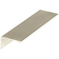 Amerock Edge Pull Cabinet Pull 5-1/16" (128 Mm) Ctc, Satin Nickel