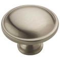 Amerock Allison Cabinet Knob 1-1/4" (32 Mm) Diameter, Satin Nickel