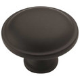 Amerock Allison Cabinet Knob 1-1/4" (32 Mm) Diameter, Flat Black