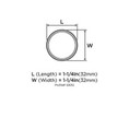 Amerock Ravino Cabinet Knob 1-1/4" (32 Mm) Diameter, Flat Black