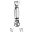 National Hardware Pull Plate, 3-1/2" X 15", Mounting Screws Included, Catalog #V1985, Satin Aluminum Clear
