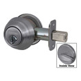 Master Lock Single Cylinder Deadbolt Grade 1, Sc1 Keyway, Satin Nickel