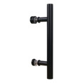 National Hardware Madison Pull, 12", Visual Pack, Catalog #V1001, Matte Black