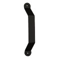 National Hardware Charleston Pull, 10", Visual Pack, Catalog #V1000, Matte Black